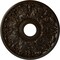 Ekena Millwork Apollo Ceiling Medallion (Fits Canopies up to 5 5/8"), 16 1/2"OD x 3 5/8"ID x 1 1/8"P, Bronze CM16APBZS - alternate 1